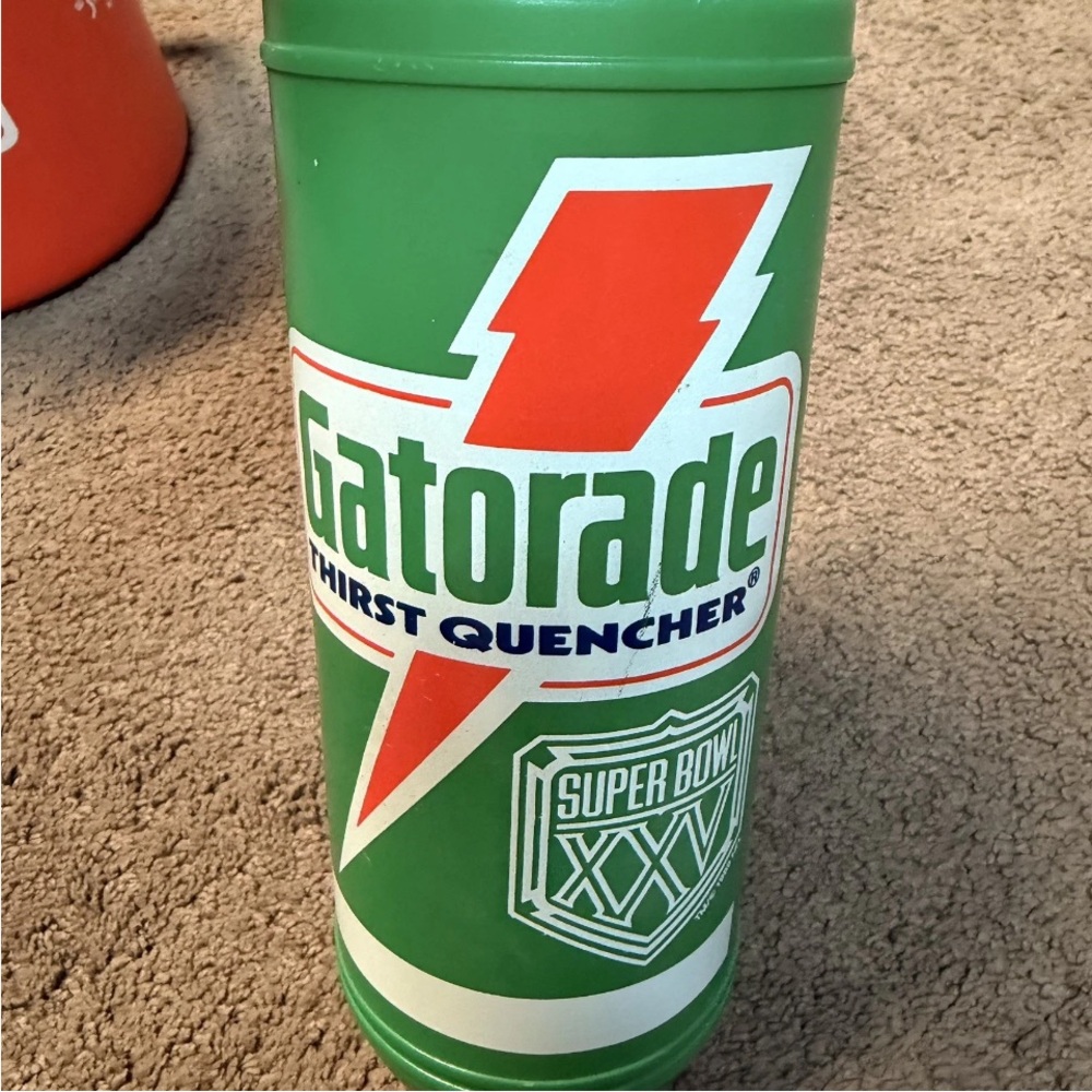 Rare! Vintage Hamilton Skotch Gatorade Cooler With A Vintage Gatorade Bottle - Picture 7 of 14